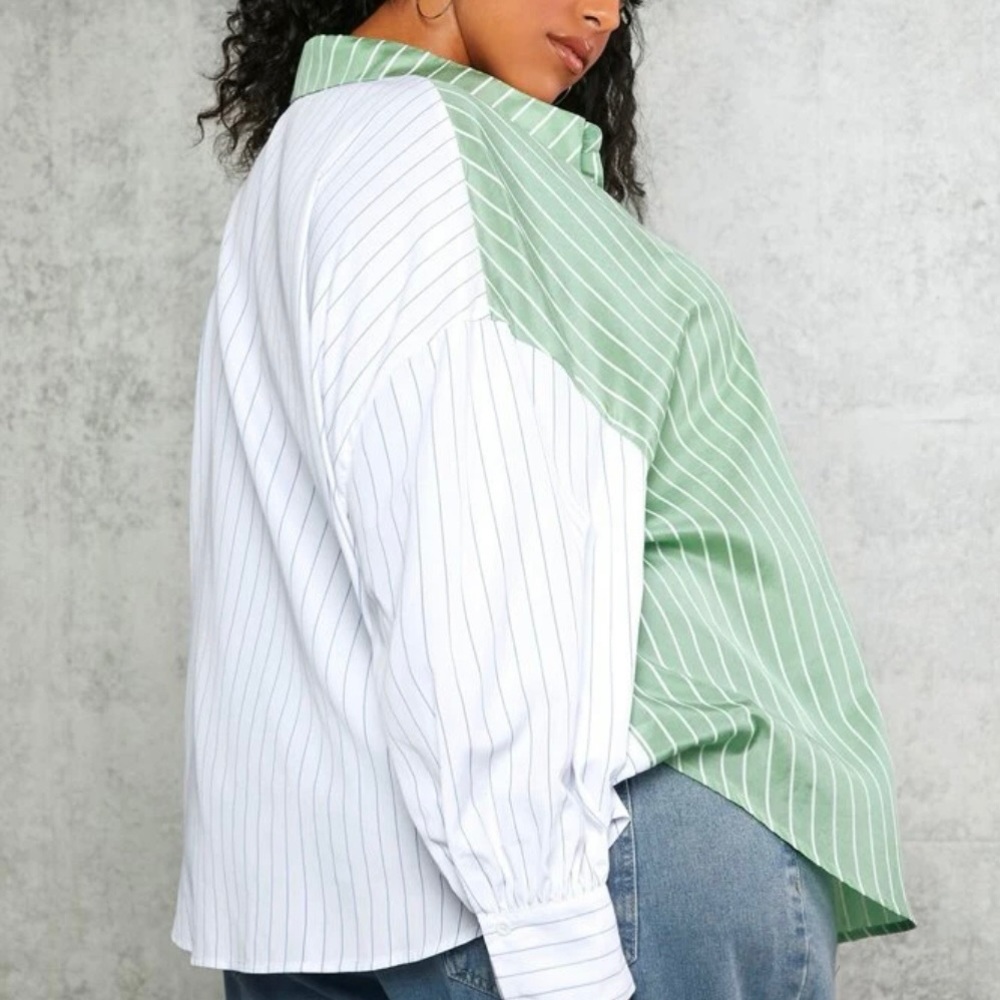 Shein Curve Fit+ 32/34 about Torrid size 6 blouse NWT